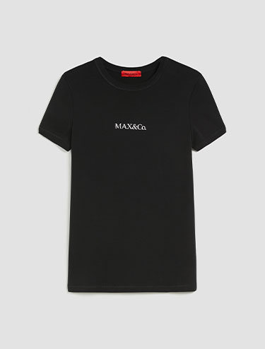T-Shirt mit Logo - Schwarz - MAX&Co.